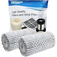 Dripio 2er-Pack Kühlschrank-Luftfilter, Aktivkohle, 4-1/2" Länge