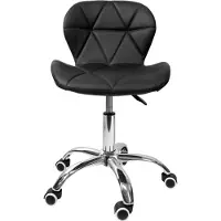 StarTech.com Schreibtischstuhl Gaming Stuhl - Bürostuhl - Ergonomisch - Höhenverstellbar - Drehbar - Kunstleder, Rollen - Ohne Armlehnen - Schwarz