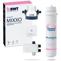 Dripio Unterbau-Wasserfilter Starter-Set mit Mineralizer-Filterpatrone, 800 l