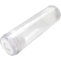 Dripio Wasserfiltergehäuse, 25,4 cm, nachfüllbar, transparent