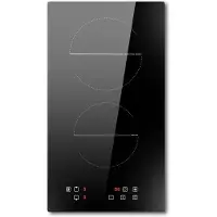 OEM Induktionskochfeld 30 cm, 2 Zonen, Touch, 9 Stufen, 3500 W