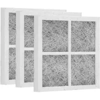 Dripio Kühlschrank-Luftfilter 3er-Pack, Aktivkohle, 80x80 mm