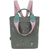 Fritzi aus Preußen Shopper Rucksack Fritzi Ju Limited Embro Bloom Backpack Jungly grün