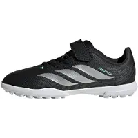 Adidas Predator Club H&L Tf J - cblack/silvmt/pulmin, Größe:35