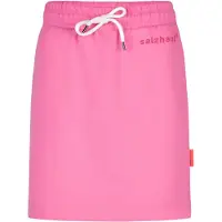 Salzhaut Midirock "Knielanger Rock (Midi) BIETJE", Damen, Gr. XL, rosa (blossom), Obermaterial: 95% Baumwolle CO. 5% Elasthan EL., Röcke Midirock