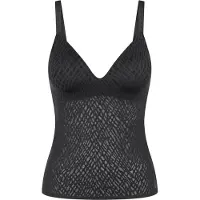 Sloggi BH-Hemd "ZEROFeelBliss THE UP PushUpShirt" unsichtbar mit Spitzenoptik