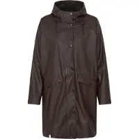 Ichi Wintermantel "Damen Jacke IHTAZO", Damen, Gr. XL, braun (mole'), Mäntel Wintermantel