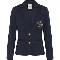 Cream Blusenblazer "Damen Blazer CRAnett", Damen, Gr. XS, blau (sky captain), Obermaterial: 80% Polyester PES. 17% Viskose CV. 3% Elasthan EL., Blazer Blusenblazer