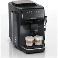 Siemens TP551E19, Kombi-Kaffeemaschine, 1,8 l, Kaffeebohnen, Eingebautes Mahlwerk, Schwarz
