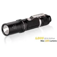Fenix LD09 Cree XP-E2 (R3) LED Taschenlampe, Version 2015 mit bis zu 220 Lumen
