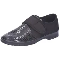 Florett Damen Hausschuhe, schwarz, Gr.43