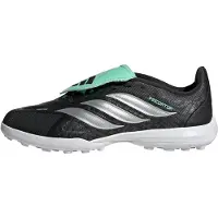 Adidas Predator League Ft Tf J - cblack/silvmt/pulmin, Größe:35