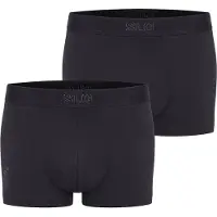 Sloggi Trunk "SLG Base", Herren, Gr. XXL, Single Jersey, schwarz, Single Jersey, Obermaterial: 95% Baumwolle, 5% Elasthan, körpernah, Unterhosen Trunk, ohne Eingriff, modern, Logobund, Cotton-Mix