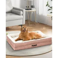 Merkloos XXL Orthopädisches Hundebett mit Wasserabweisendem Bezug