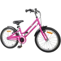 vidaXL Kinderfahrrad 20 Zoll für 6-11 Jahre alt Pink Schwarz