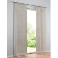 HEINE Schiebegardine "Schiebevorhang Schiebevorhang 1 Stück Packung", beige (taupe), B:60cm H:225cm, Gardinen, Schiebegardine
