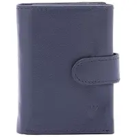 Sergio Valentini Herrengeldbörse echtes Leder Druckknopf Black B UNICA 7.5x10x2.5 cm IN-1113-NERO
