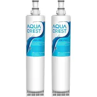 Aqua Crest Kühlschrank Wasserfilter 4396508 Kompatibel mit Whirlpool SBS002 SBS003 SBS004 EDR5RXD1 NSF 42
