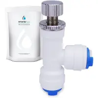 Dripio Debietbegrenzer 1/4 Zoll L-Form Quick-Connect für RO-Systeme