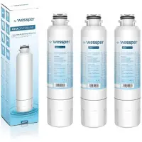 Dripio Kühlschrankwasserfilter 3er Pack, kompatibel mit Samsung