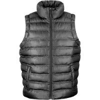 Result Herren Ice Bird Steppweste / Bodywarmer FK653 (S) (Schwarz)