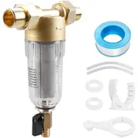 Selius Wasserfilter, wiederverwendbar, Rückspülfilter, 2,54 cm, Sedimentfilter für den Hausanschluss