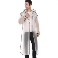 Merkloos Omgoods – Transparente Regenjacke für Erwachsene – Leicht und atmungsaktiv