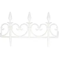 Merkloos Set aus 8 Gartenbegrenzern im modernen, schlichten Design