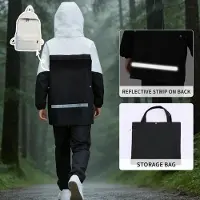 Merkloos Omgoods – Wasserdichte Regenjacke für Kinder mit Aufbewahrungstasche