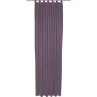 Adam Audio Vorhang ADAM "Uni Collection", lila (aubergine), B:142cm H:175cm, Baumwolle (Bio-Baumwolle), Gardinen, Vorhang, Blickdichter aus 100% Bio-Baumwolle