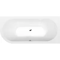 Hak Handelsagentur Koch Raumspar Badewanne VIVA 175x80x47cm, rechts, weiß
