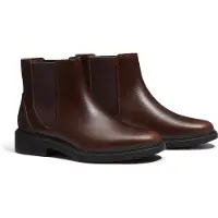 Timberland Damen Stormbucks Mid Chelsea Stiefelette Dark Brown Full Grain-Schuhgröße 36
