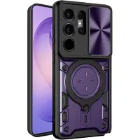 Techsuit – CamGuard Pro Hülle mit Kameraschutz für Samsung Galaxy S26 Ultra – lila