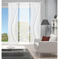 Vision S Schiebegardine "LAURINA 3er SET" Paneelwagen 3 Stk. tlg. Schiebevorhang Digidruck 3er Set LAURINA