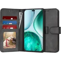 Techsuit – Notizbuchhülle/Etui für das Honor X8c – Schwarz