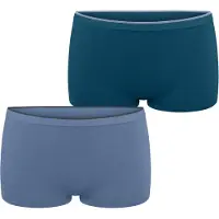 Sloggi Panty "GO Sense", Damen, Gr. XL, blau (blau, light combination), Single Jersey, Obermaterial: 88% Modal, 12% Elasthan, Unterhosen Panty, Santoni Rundstrick