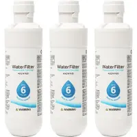 Merkloos Wasserfilter – Universeller externer Wasserfilter – Kompatibel mit Kenmore 9980 – Austausch in wenigen Minuten – 3 Stück – Für saubereres Wasser – Kühlschrankfilter
