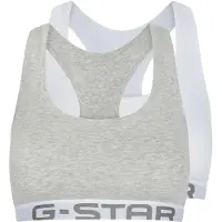 G-Star Bralette "DOLOMITE, RACERBACK BRALETTE" Packung, 2 mit Logobund, Slim Fit