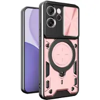 Techsuit - CamGuard Pro Hülle für Oppo Reno14 F / Reno14 FS 5G - roségold