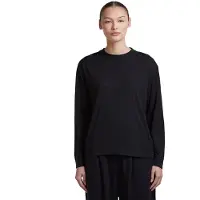 Icebreaker - Women's Merino 150 Tech Lite L/S Relaxed Tee - Merinoshirt Gr XS schwarz