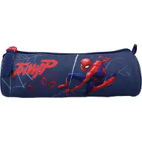 Vadobag Spider-Man Web Warriors, Weiches Federmäppchen, Mehrfarbig, Muster, Junge, Reißverschluss, Junge