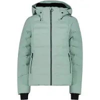 CMP wattierte Damen Skijacke mit Clima Protect und Kapuze grün 44