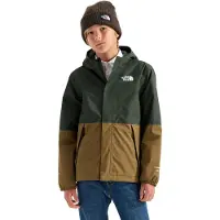The North Face - Boy's WarAntora Rain Jacket - Regenjacke Gr S braun/oliv