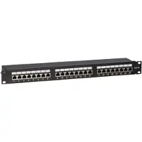 Dsit Patchpanel 19" CAT 5e FTP - 24 ports