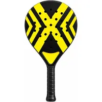 TK Gruppe Padel Schläger Padelschläger Set für Anfänger & Fortgeschrittene – Tennis Schläger Erwachsene Profi Racket (Gelb)