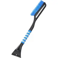 OEM Schneeschieber-Bürste – Autoreiniger – Wintervorbereitung – Abnehmbares Design – 68 cm – Blau