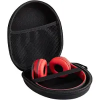 Markenlos Nachhaltige Kopfhörertasche aus Nylon – Universelle Größe – Geeignet für Sony MDR-XFB950BT, MDRZX310, COWIN E7, Bose QC25, Grado SR80 Black