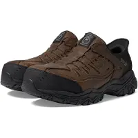 SKECHERS Holdredge Ryker Herren Bauschuhe ohne Hände, braun, 9.5