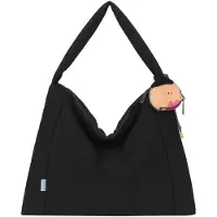 Fritzi aus Preußen Schultertasche Tonnje Hobo Bag Easy Limited Heads Black schwarz