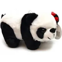 Dromader Panda Plüschtier Stehend 20cm Niedlich